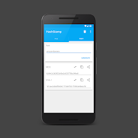 こちらはAndroidのハッシュ値生成アプリ