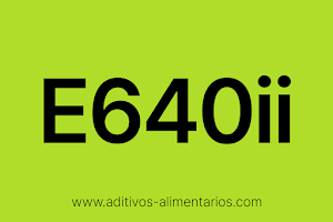 Aditivo Alimentario - E640ii - Glicinato Sódico