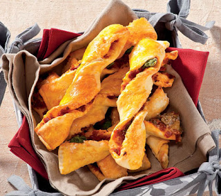 Sun-dried Tomato and Caper Twists Recipe