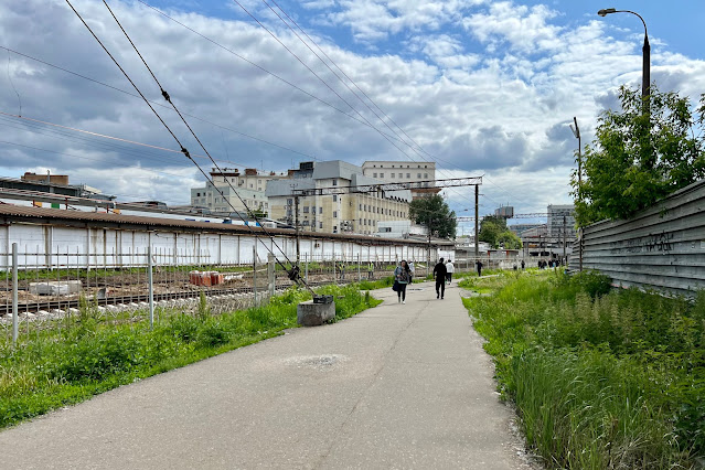 Проектируемый проезд № 2025, железнодорожная станция Савёловская