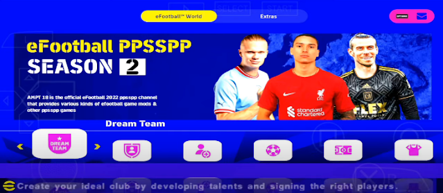 Download eFootball PES 2023 PPSSPP Tattoo Realistis And New Update Faces Latest Transfer