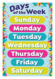  Days of the week!