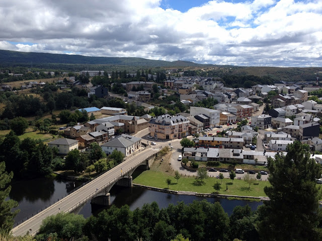 vistas desde el castillo de Puebla de Sanabria