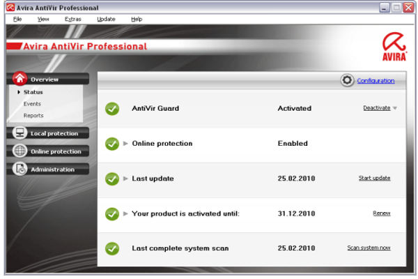 Avira Antivirus Pro 2017 Full Version