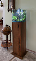 Natural brown wooden furniture for nano tank