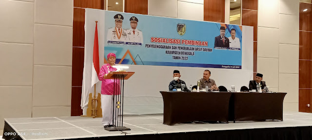 Badan Arsip Nasional Republik Indonesia Gelar Sosialisasi Pengelolaan Kearsipan Daerah, Ini Harapan Bupati Donggala
