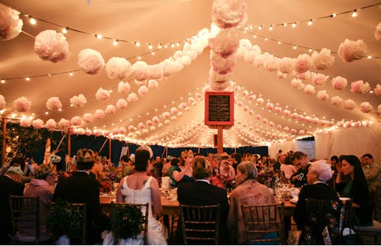 wedding centerpiece sequins