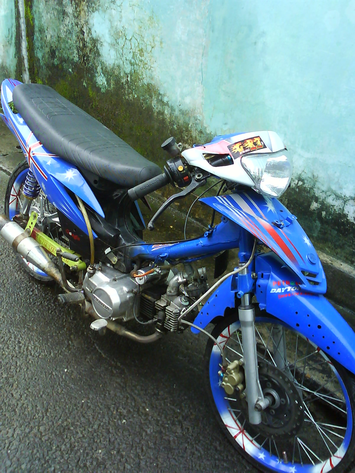 Dowload Koleksi Modifikasi Body Motor Honda Grand Terkeren Fire Modif