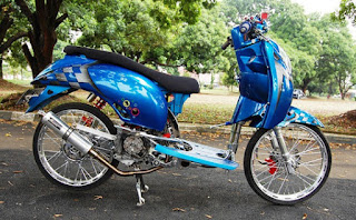 gambar modifikasi motor scoopy terbaru