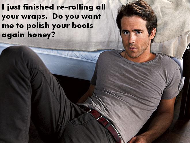 Equestrian Ryan Reynolds