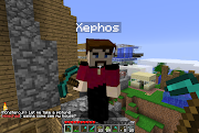 Xephos and Fumblemore in my Minecraft HOUSE!