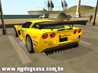 Chevrolet Corvette C6-R para grand theft auto