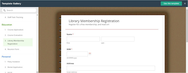 Membuat Formulir Registrasi Pendaftaran Anggota Perpustakaan Online Dengan Zoho Form