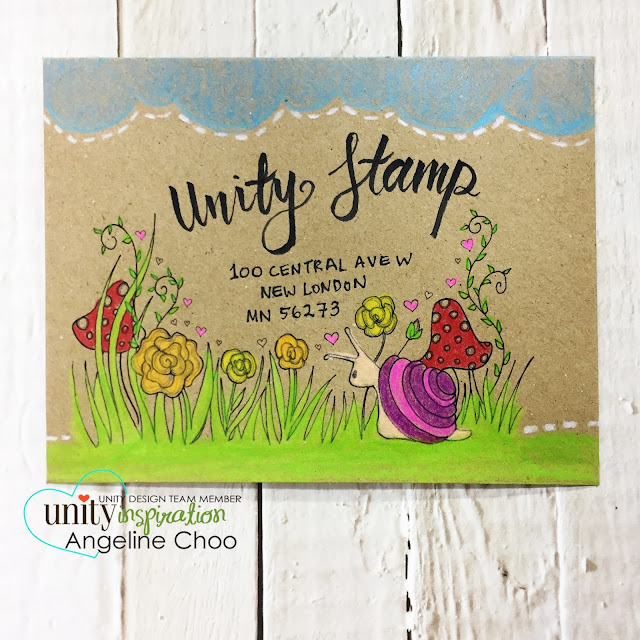 ScrappyScrappy: [NEW VIDEO] DT Blog Hop with Unity Stamp #scrappyscrappy #unitystampco #card #cardmaking #stamp #stamping #craft #crafting #youtube #quicktipvideo #processvideo #tierrajackson #mailart #envelopeart #colleencoloredpencil #coloredpencil #handlettering #brushlettering #modernlettering