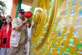 Gong Perdamaian Nusantara di Bima Diresmikan