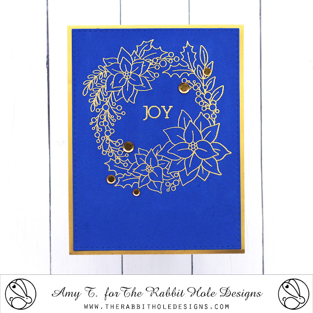 Merry & Bright Stamp Set illustrated by Tatsiana Zayats for The Rabbit Hole Designs #therabbitholedesignsllc #therabbitholedesigs #trhd