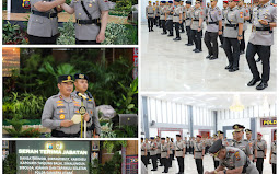 Polda Sumut Gelar Upacara Serah Terima Jabatan, AKBP Choky Sentosa S. Meliala Resmi Menjadi Kapolres Simalungun