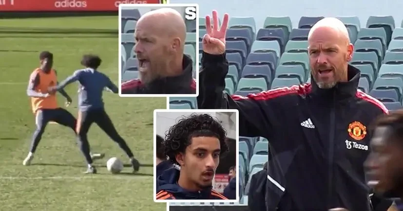 'Keep the ball, Zidane! F***ing rubbish!': cameras catch another X-rated Erik ten Hag rant