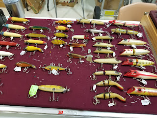 Chance's Folk Art Fishing Lure Research Blog: Display Case show and tell