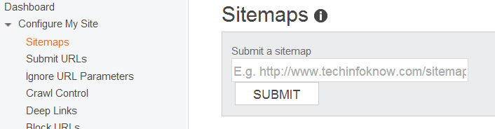 Submit Blogger blog Sitemap to Bing