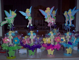 Centros de Mesa Tinkerbell, parte 2