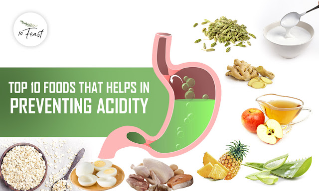 acidity reducing foods