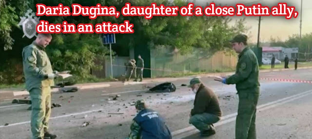 Daria Dugina, daughter of a close Putin ally, dies in an attack