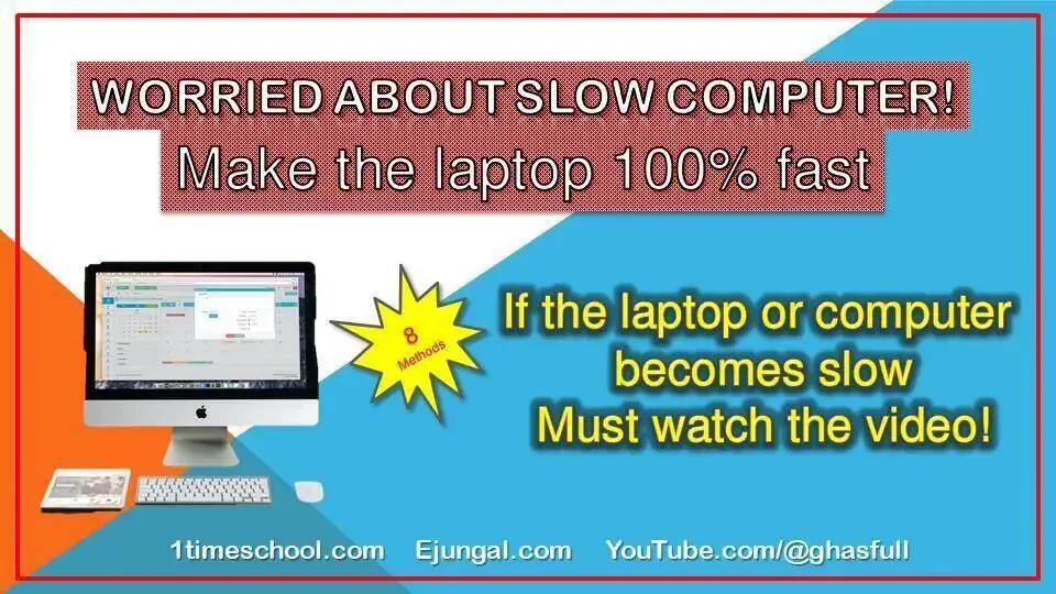 Speed ​​up slow computers, How to Fast Slow Computer, Causes of Slow PC, What to do if the computer or laptop is slow, Fix computer slow problem