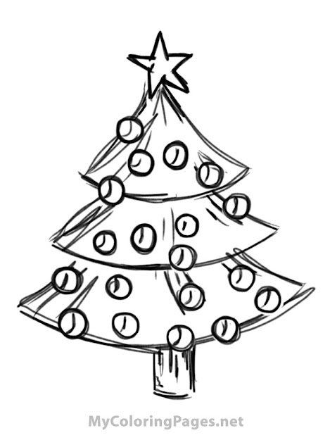 Christmas Tree Free Coloring Book Pages Find Print And Color Christmas  Book Pages For Free