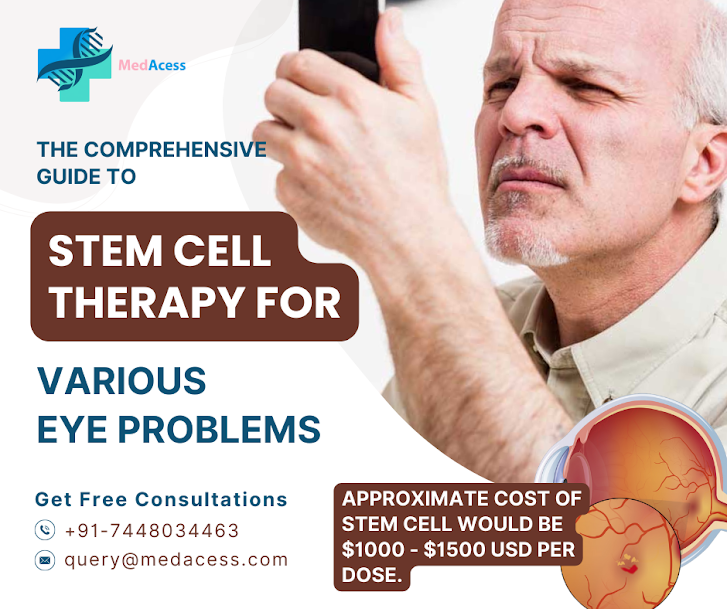 Stem Cell Therapy for Various Eye Problems