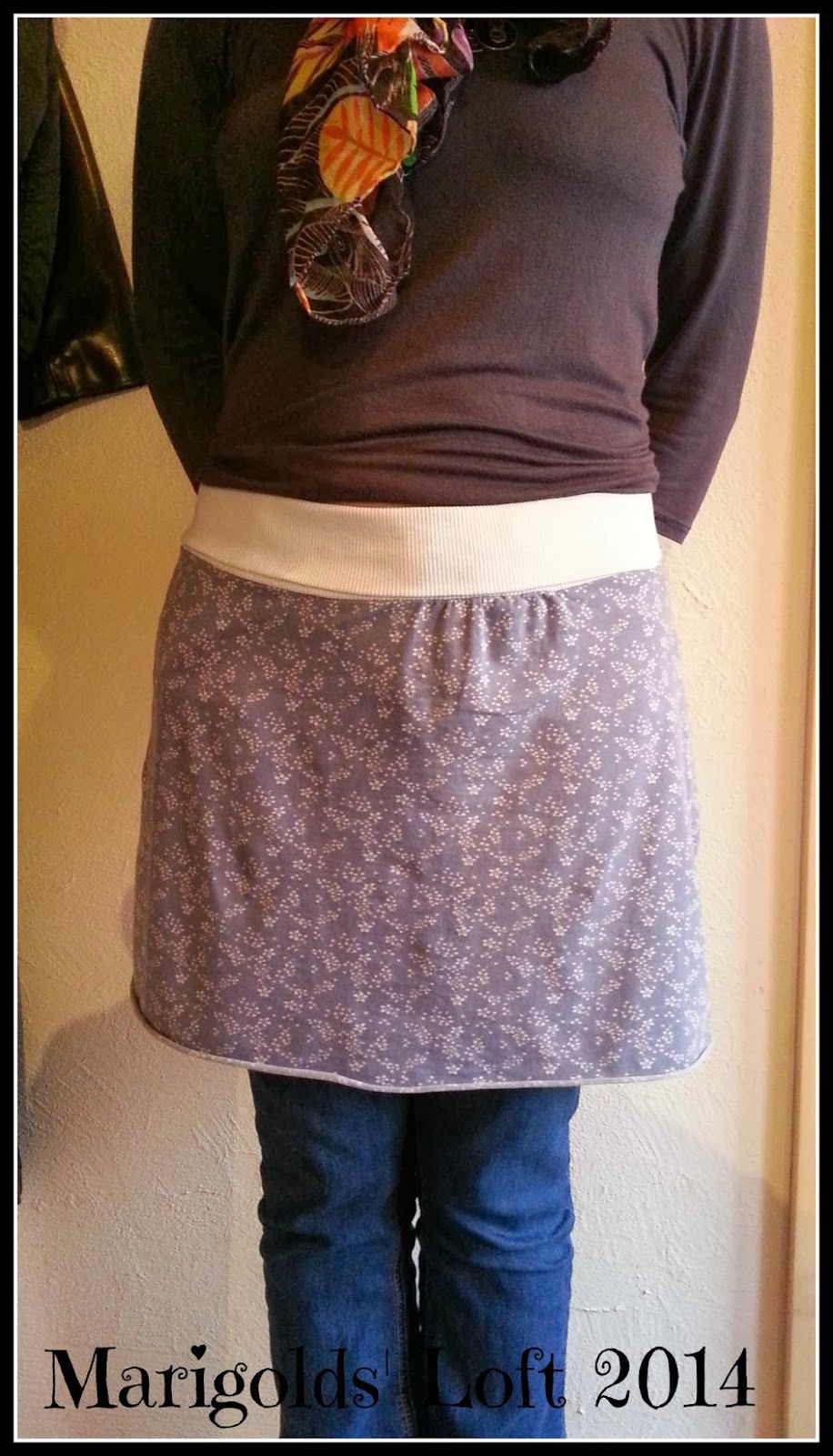 Sewing with knits easy skirt