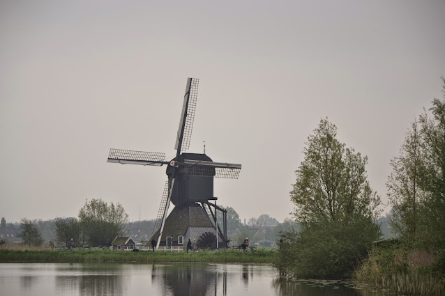 Holandia – wiatraki w Kinderdijk