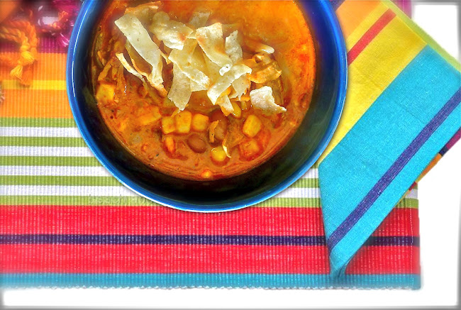 chicken enchilada soup, slow cooker recipes, crock pot recipe, tortillas