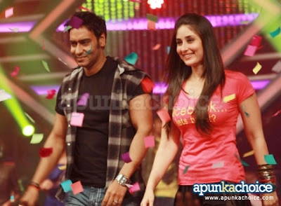 Kareena Kapoor Khan and Ajay Devgn 