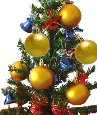 Very beautiful Christmas ornaments big yellow Christmas 
balls(baubles) decorated to the Christmas tree hd(hq) desktop Christian 
Christmas wallpaper download for free