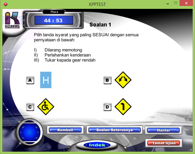 Ujian KPP software 2017 free download: Ujian KPP JPJ 