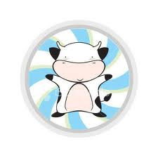 Wallpaper cow cartoon