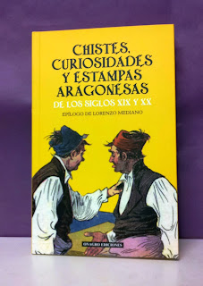 Portada del libro chistes, curiosidades y estampas aragonesas