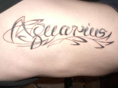 aquarius tattoo designs. Zodiac Tattoos | Find the Latest News on Zodiac