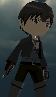 Kirito The Beater Sword Art Online Skin AOTTG