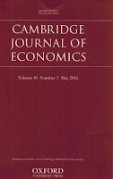 coperta revistă Cambridge Journal of Economics