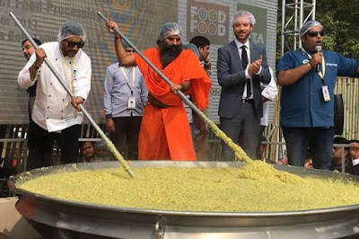 World's largest portion of Khichri