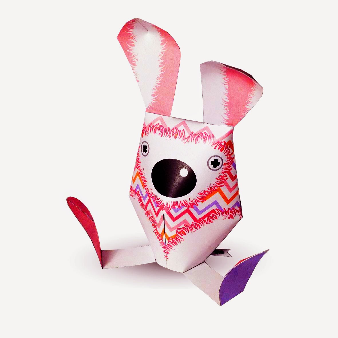 2015 Easter Bunny Paper Toy