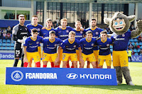 F. C. ANDORRA. Temporada 2023-24. Dani Martín, Aurélien Scheidler, José Marsá, Diego González, Sergi Samper, Álex Pastor. Julián Lobete, Iker Benito, Alex Petxarromán, Rubén Bover, Iván Gil. F. C. ANDORRA 2 🆚 A. D. ALCORCÓN 0 Domingo 15/10/2023, 16:15 horas. Campeonato de Liga de 2ª División, jornada 11. Andorra La Vella, Andorra, Estadi Nacional d’Andorra: 1.830 espectadores. GOLES: ⚽1-0: 79’, Julián Lobete. ⚽2-0: 90+3’, Álex Calvo.