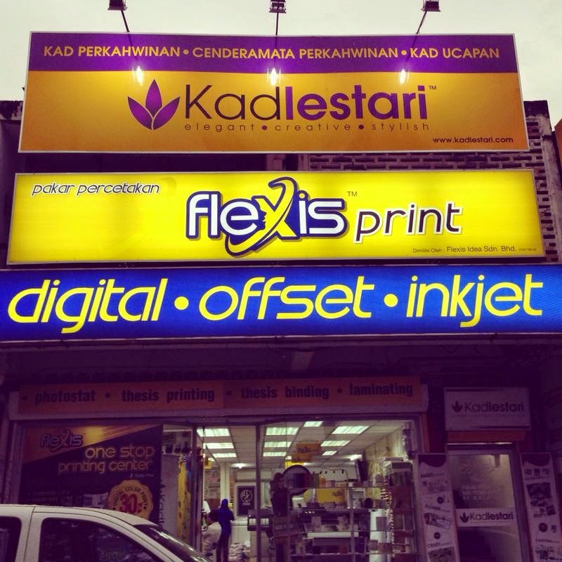 Flexis Print - Pakar Printing No 1 di Shah Alam: HUBUNGI KAMI