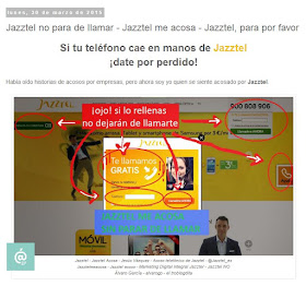 Lo + leído en el troblogdita en noviembre 2015 - Jazztel me acosa - Jazztel no para de llamar Jazztel para por favor - ÁlvaroGP - el troblogdita