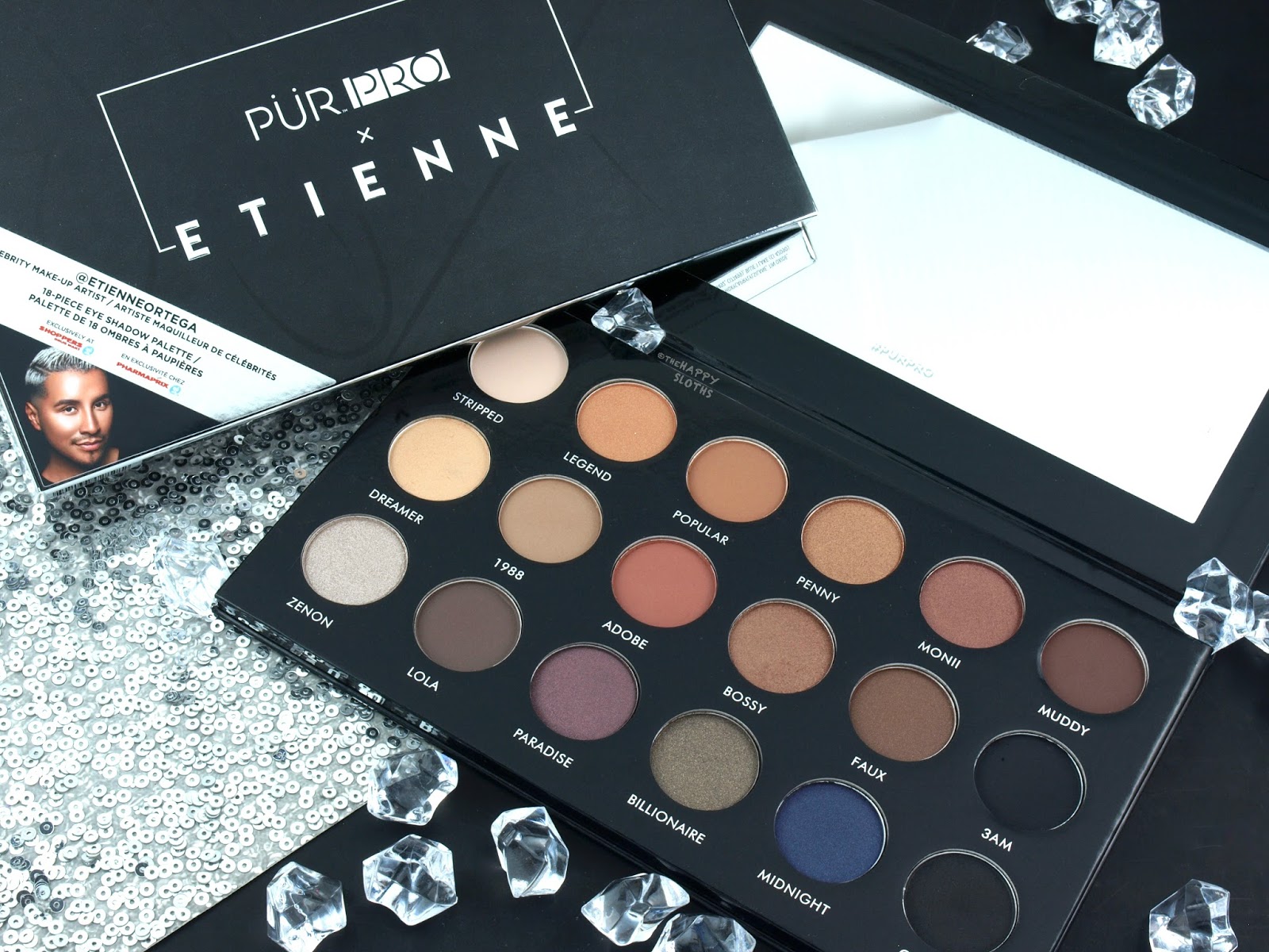 PUR PRO x Etienne Ortega Eyeshadow Palette: Review and Swatches