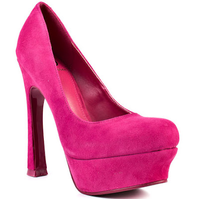 Abrielle - Fuschia Suede 