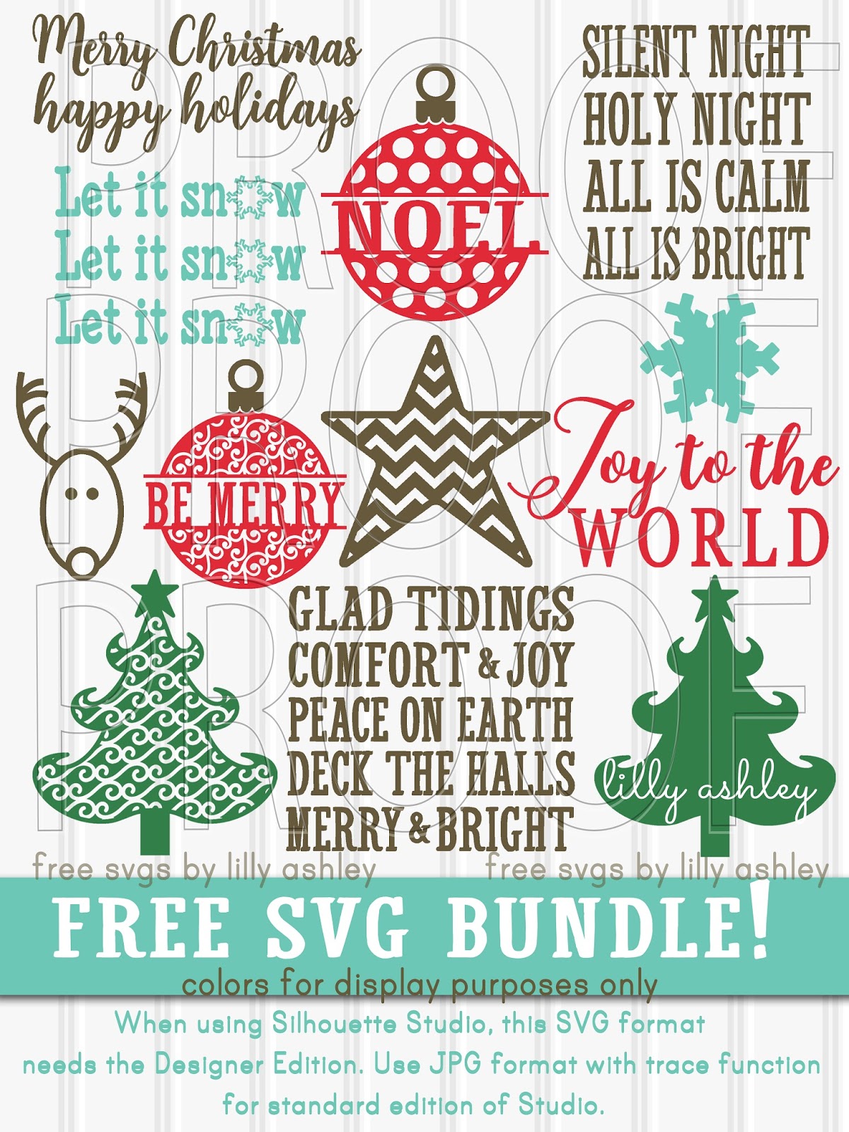 Download Make it Create by LillyAshley...Freebie Downloads: Free Christmas SVG Files Bundle