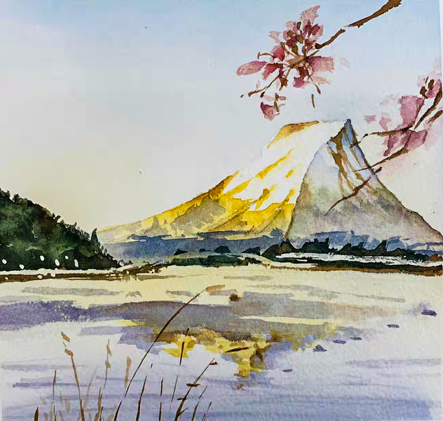 36Watercolor landscape ideas, 6skill tips, come to see my tips